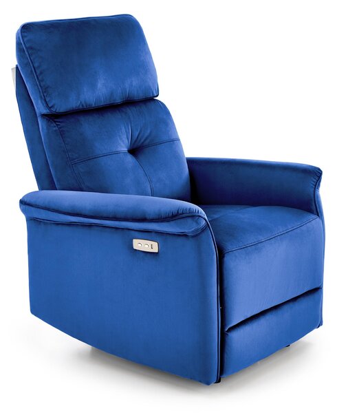 Semir elektromos relax fotel (Szín: sötétkék)