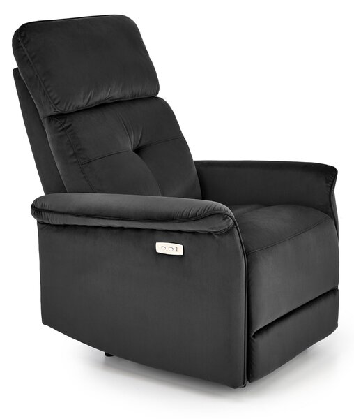 Semir elektromos relax fotel (Szín: fekete)