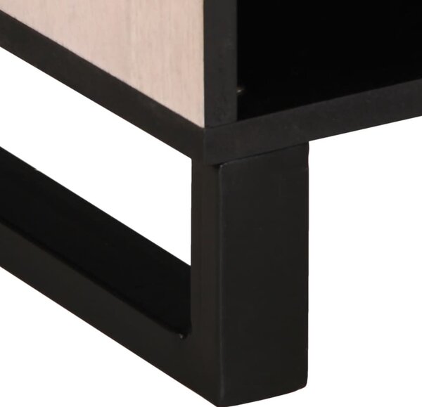Tömör mangófa TV-szekrény 80 x 34 x 46 cm