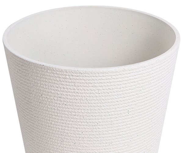 Kétdarabos virágcserép szett ARMERIA 50 cm Fehér