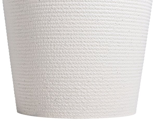 Kétdarabos virágcserép szett ARMERIA 50 cm Fehér