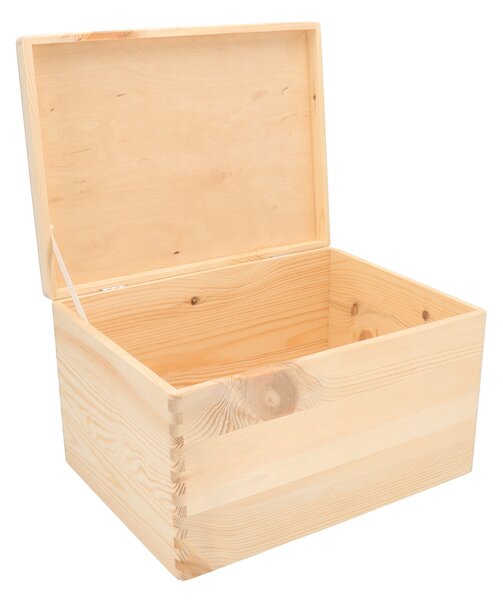 ATMOWOOD Fadoboz fedéllel 40X30X24 CM fogantyú nélkül