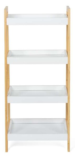 Cotia polcrendszer, természetes fa / fehér