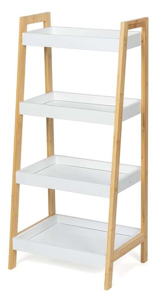 Cotia polcrendszer, természetes fa / fehér