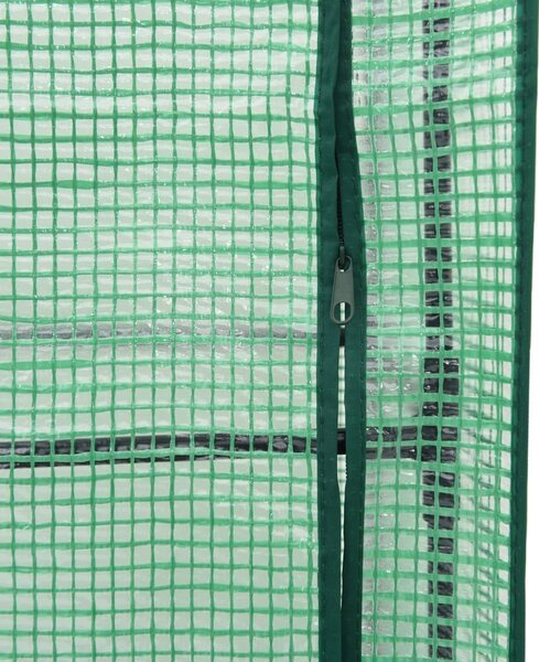 Rattan megjelenésű magaságyás borítással/kerékkel 80x50x182 cm