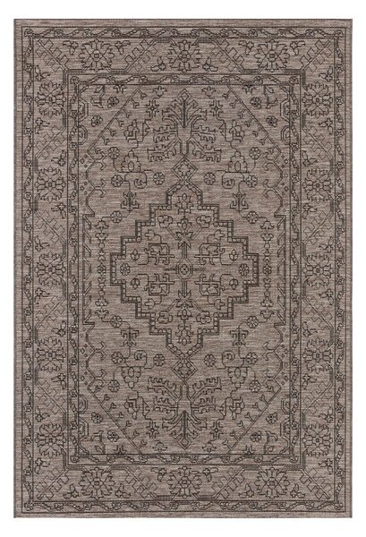 Tyros szürke-barna kültéri szőnyeg, 140 x 200 cm - NORTHRUGS