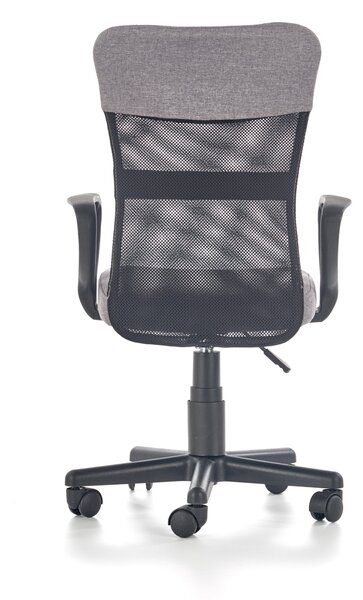 Timmy ifjúsági forgószék, alap mechanika (Szín: szürke/fekete)