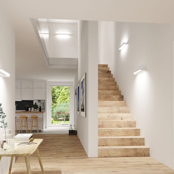 Fali Lámpa Paulmann, Lucille, dimmable, Fehér, Fürdőszoba, Fém, Modern