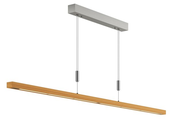 Függőlámpa Quitani, Nora, dimmable, Fa, Nappali, Fa, Modern