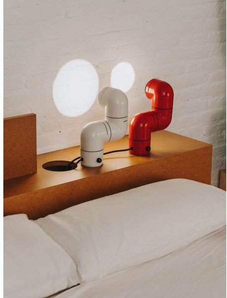 Asztali lámpa Santa & Cole, dimmable, Fehér, Nappali, Műanyag