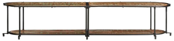 Tömör újrahasznosított fa TV-szekrény 200 x 42 x 40 cm