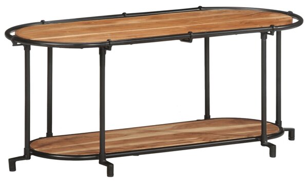 Tömör akácfa TV-szekrény 100 x 42 x 40 cm