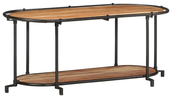 Tömör akácfa TV-szekrény 100 x 42 x 40 cm