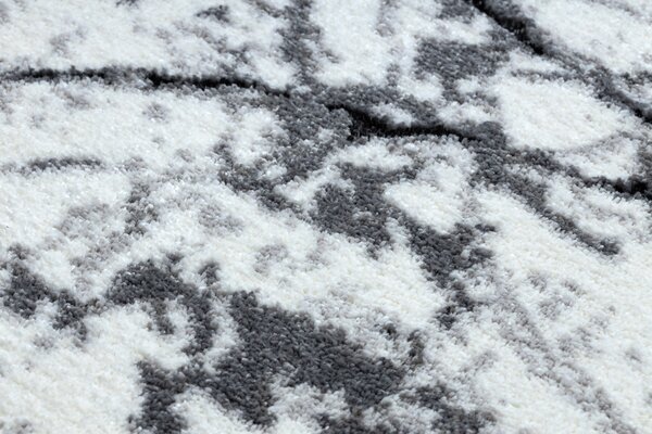 Modern COZY szőnyeg 8871 Marble, Márvány - Structural két szintű gyapjú szürke