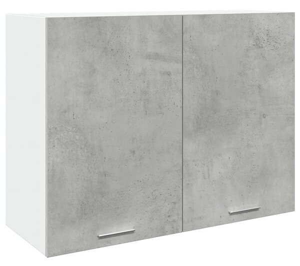 “Lyon” betonszürke szerelt fa függő szekrény 80 x 31 x 60 cm