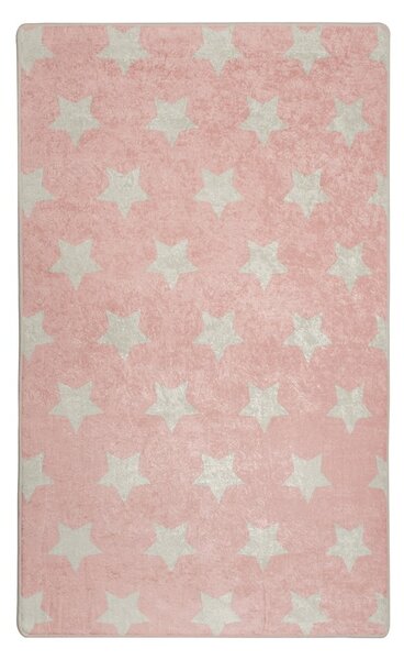 Stars rózsaszín csúszásgátlós gyerekszőnyeg, 140 x 190 cm Conceptum Hypnose