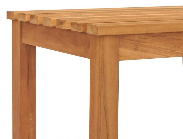 Tömör tíkfa kerti pad 114 cm