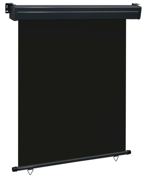 VidaXL fekete oldalsó terasznapellenző 140 x 250 cm