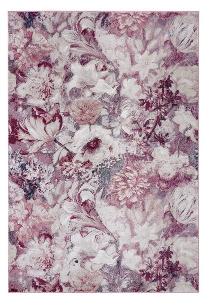 Symphony szürke-rózsaszín szőnyeg, 80 x 150 cm - Mint Rugs