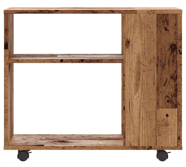 Oldalasztal Régi fa 70x35x55 cm műszaki fa
