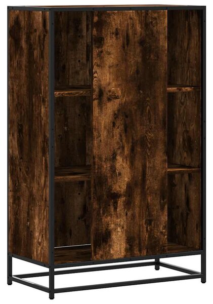 Highboard sonoma tölgy 68x35x106,5 cm gépelt fa és fém