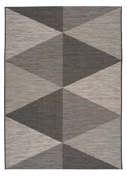 Biorn Grey szürke kültéri szőnyeg, 77 x 150 cm - Universal