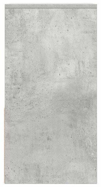 Éjjeliszekrények fiókos 2 db betonszürke 35x34x66,5 cm