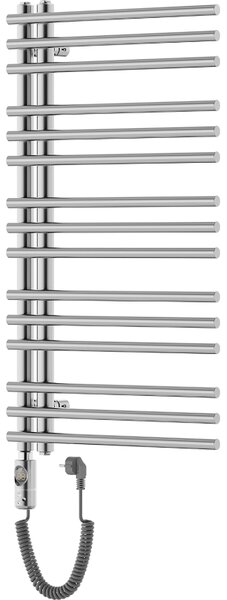 Mexen, Mexen Neptun elektromos melegítő 900 x 500 mm, 300 W, króm - W101-0900-500-2300-01
