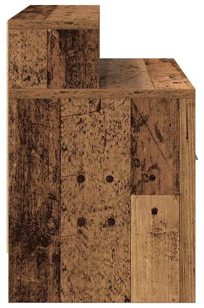 Éjjeliszekrények fiókkal 2 db régi fa 51 x 31 x 47 cm