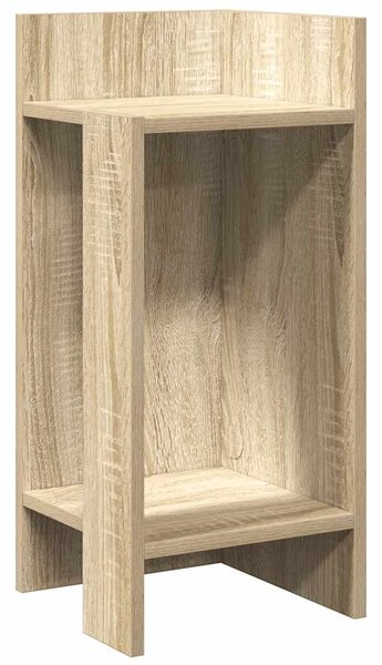 2 db sonoma tölgy kisasztal polccal 25,5 x 27 x 60 cm
