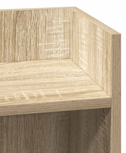 2 db sonoma tölgy kisasztal polccal 25,5 x 27 x 60 cm
