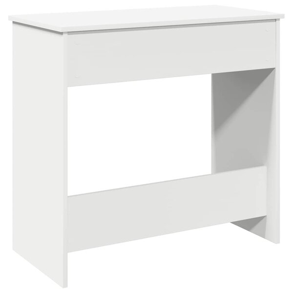 Fehér forgácslap íróasztal 80 x 40 x 75 cm