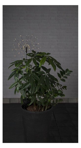 Firework kültéri napelemes LED lámpa fehér diódákkal, magasság 100 cm - Star Trading