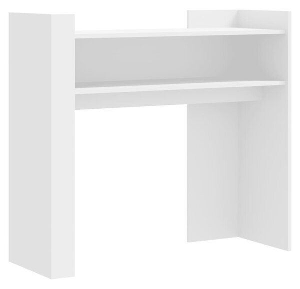 Fehér szerelt fa tálalóasztal 100 x 35 x 90 cm