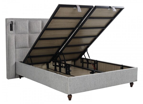 Emico prémium boxspring ágy (Méret: 160 cm)
