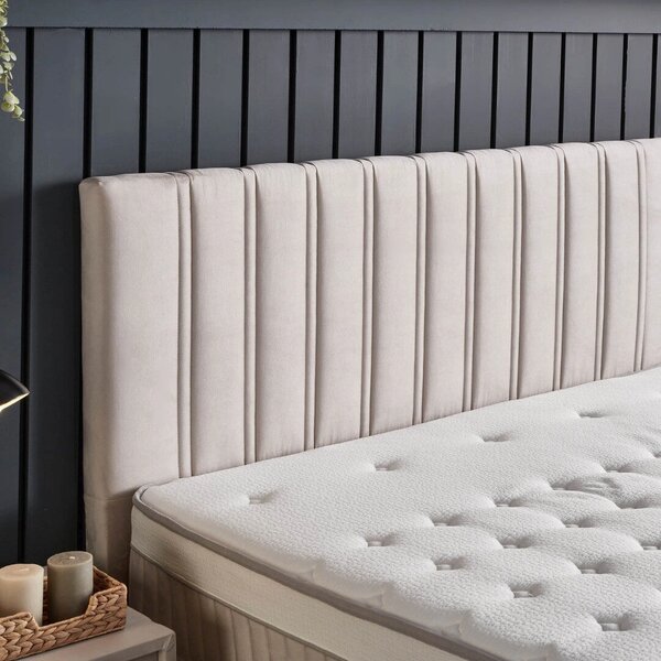 Costa boxspring ágy (Méret: 160 cm, Szín: bézs)