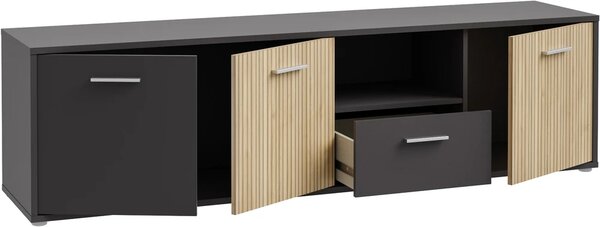 Quadro 2 nagy TV-állvány (Színek: Fekete)