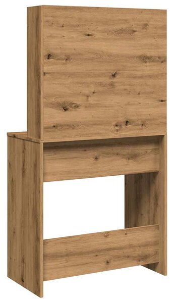 Fésülködőasztal tükörrel Artisan Oak 74,5x40x141 cm