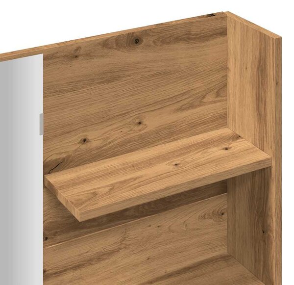 Fésülködőasztal tükörrel Artisan Oak 74,5x40x141 cm