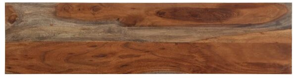 Konzolasztal 120x30x76 cm tömör fa akácfa