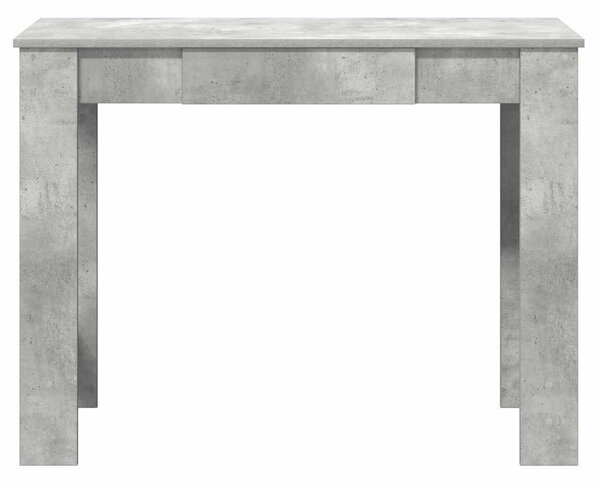 Betonszürke forgácslap íróasztal 100x45x75 cm