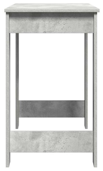 Betonszürke forgácslap íróasztal 100x45x75 cm