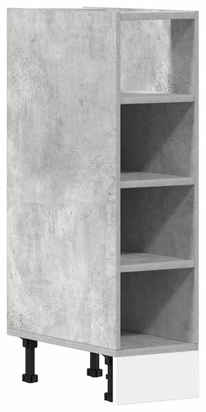 “Riga” betonszürke szerelt fa alsószekrény 20x44,5x81,5 cm
