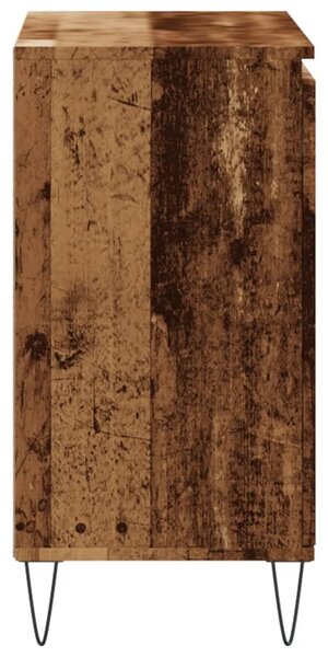 Antik fa színű szerelt fa tálalószekrény 101,5 x 35 x 70 cm