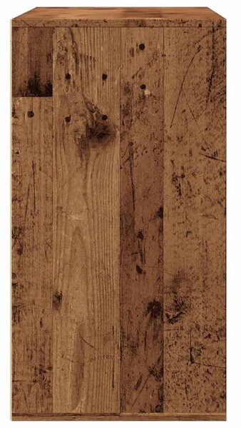 Régi fa szerelt fa pipereszekrény 80 x 40 x 75 cm