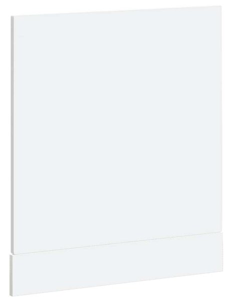 Mosogatógép panel Porto magasfényű fehér 60x1,5x57 cm gépi fa