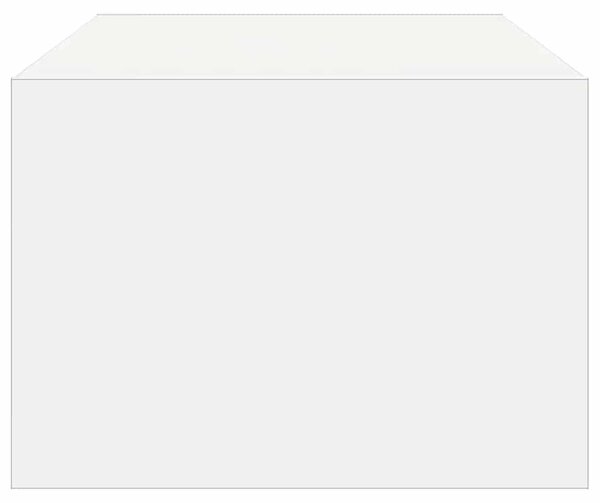 TV szekrény LED világítással fehér 100X35,5x25 cm