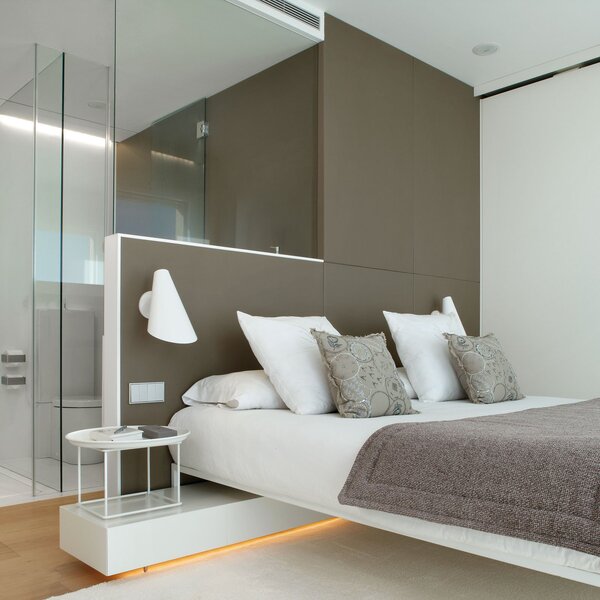 Fali Lámpa Vibia, I.Cono, dimmable, Fehér, Hálószoba, Műanyag, Modern