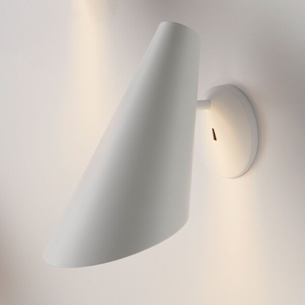 Fali Lámpa Vibia, I.Cono, dimmable, Fehér, Hálószoba, Műanyag, Modern