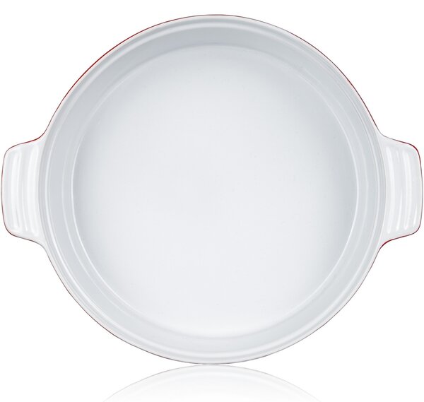 Banquet Culinaria Red kerek forma sütőedény fedéllel 3 l, 3 l